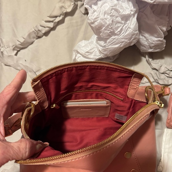 Hammitt Blush Crossbody Bag with Gold Accents - Picture 6 of 7